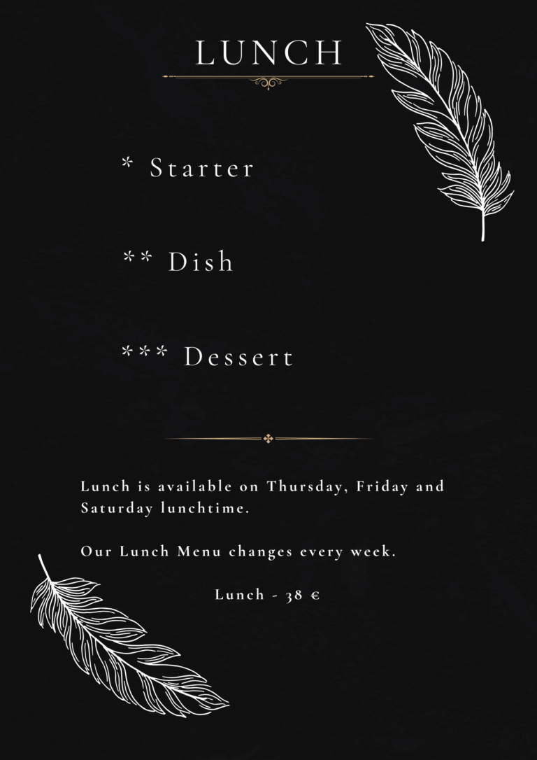 Lunch-English-Black