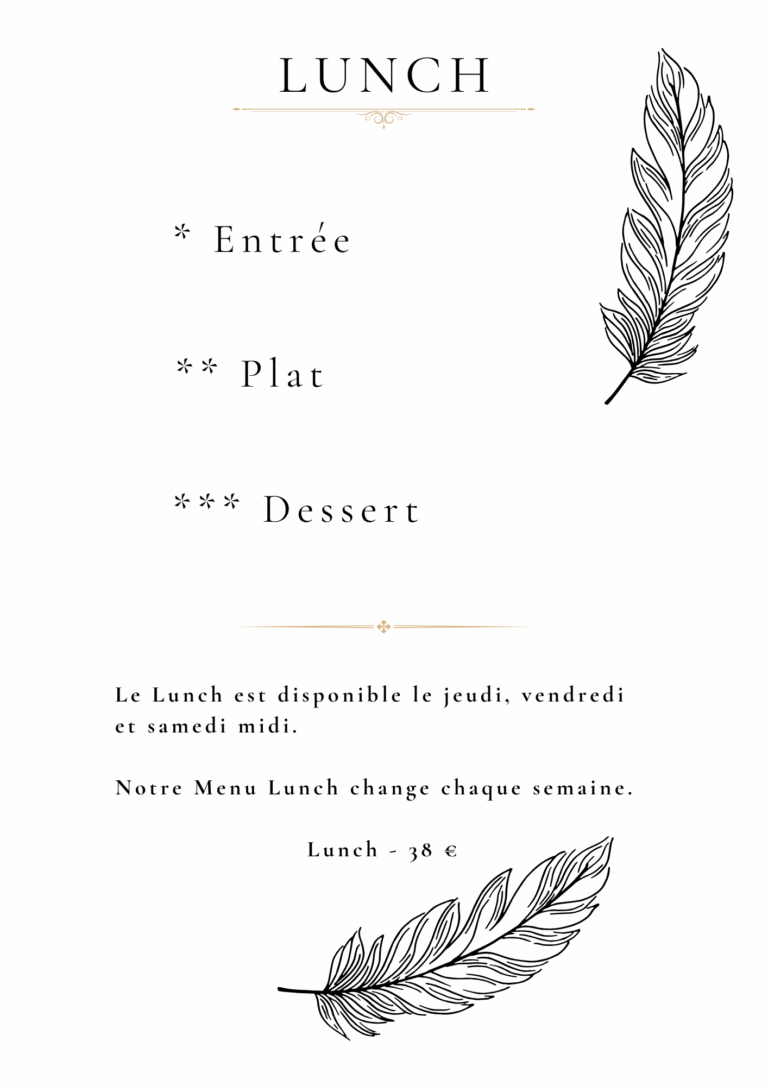 Lunch-French-White