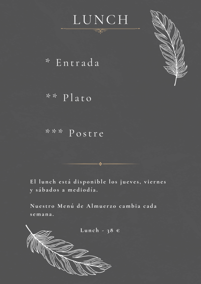 Lunch-Spanish-Black