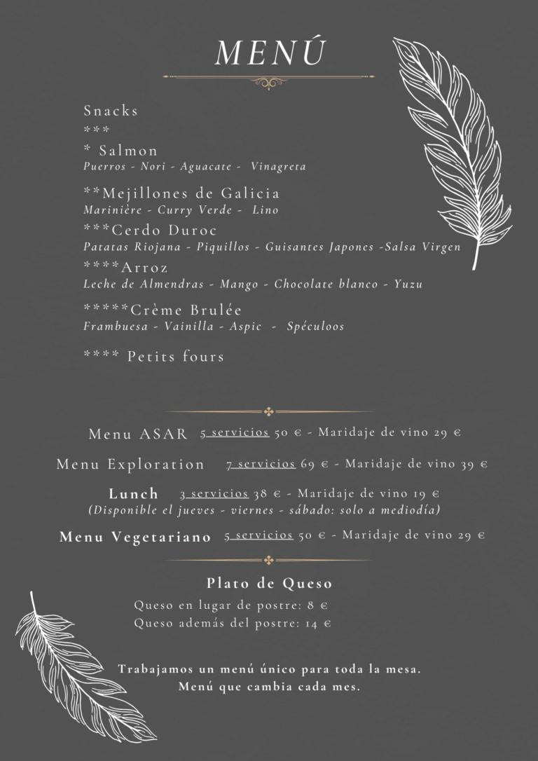 Menu-Spanish-Black