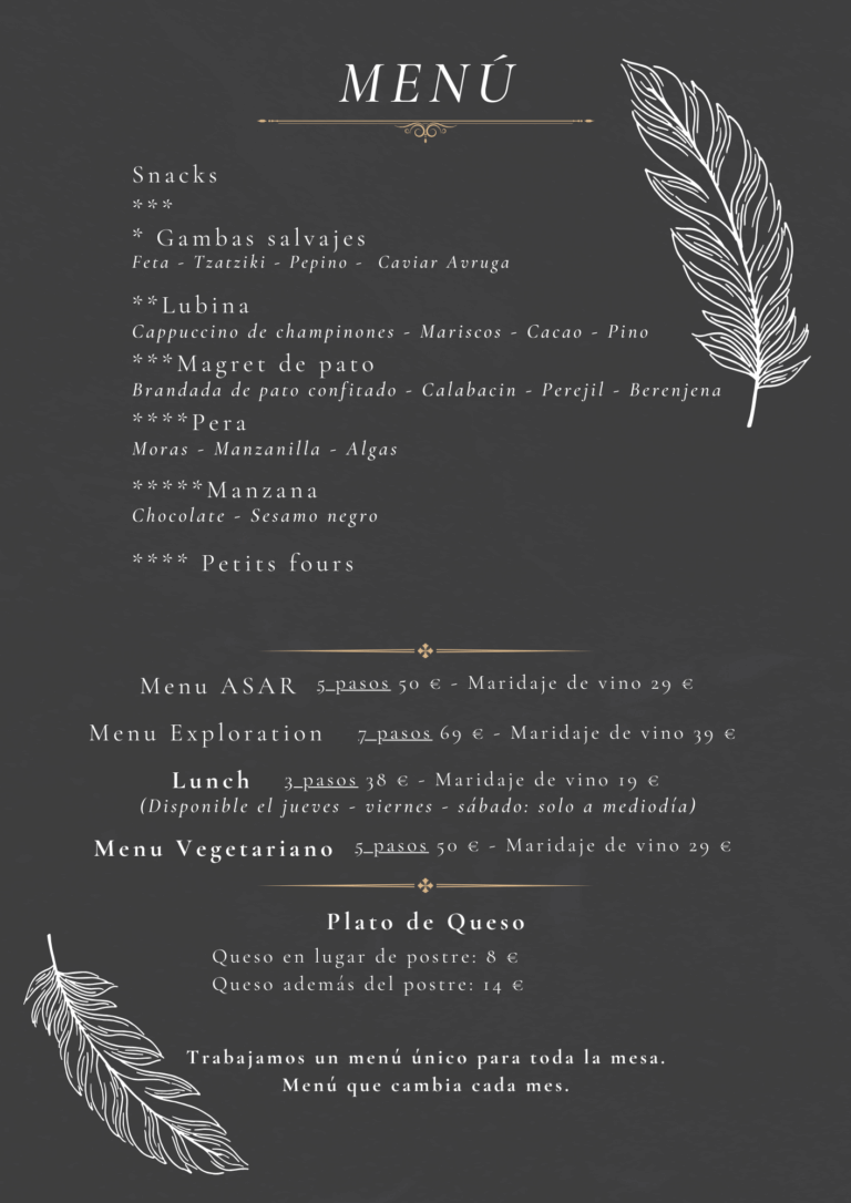 Menu-Spanish-Black