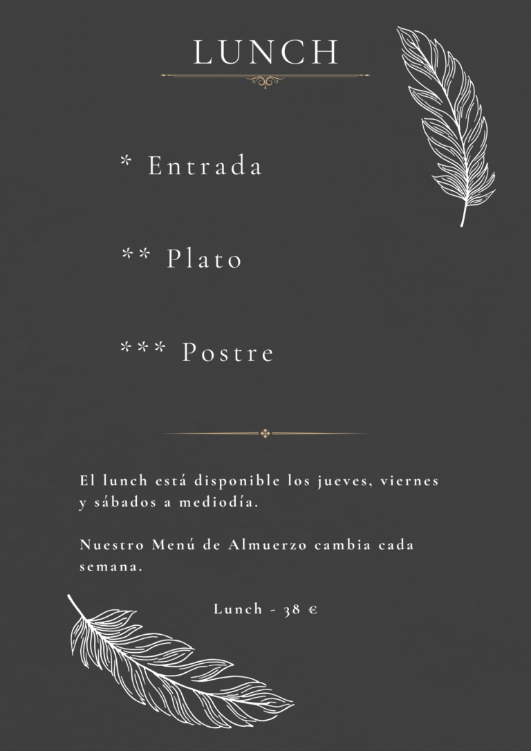 Lunch-Spanish-Black
