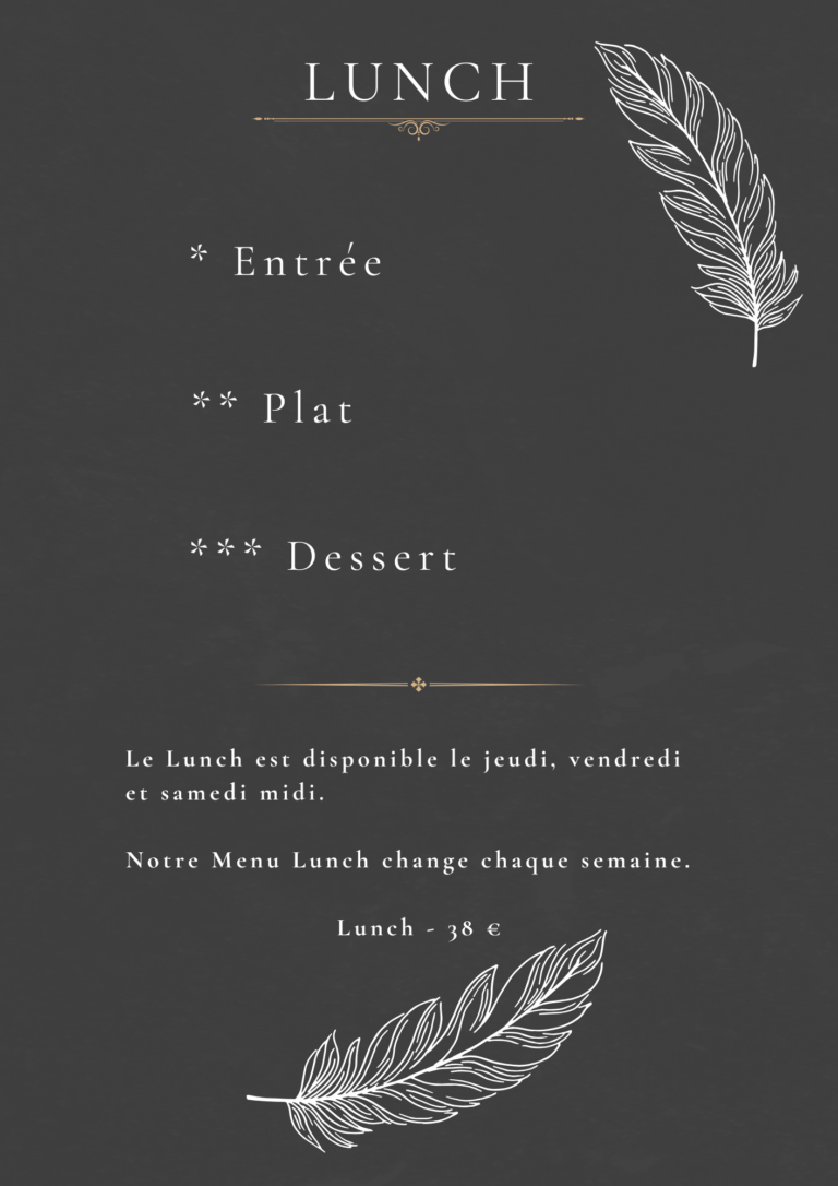 Lunch-French-Black Novembre