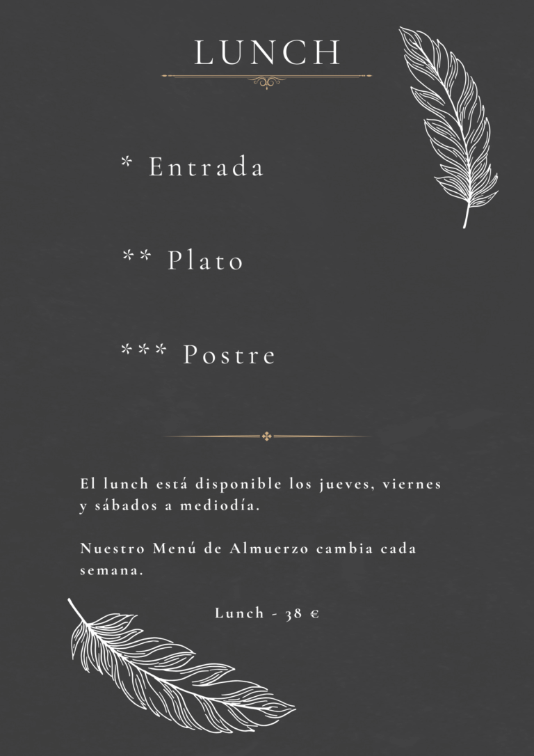 Lunch-Spanish-Black Novembre