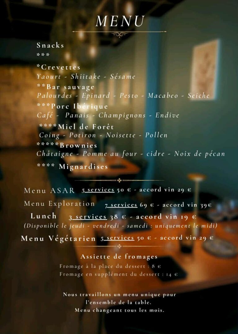 Menu FR Novembre